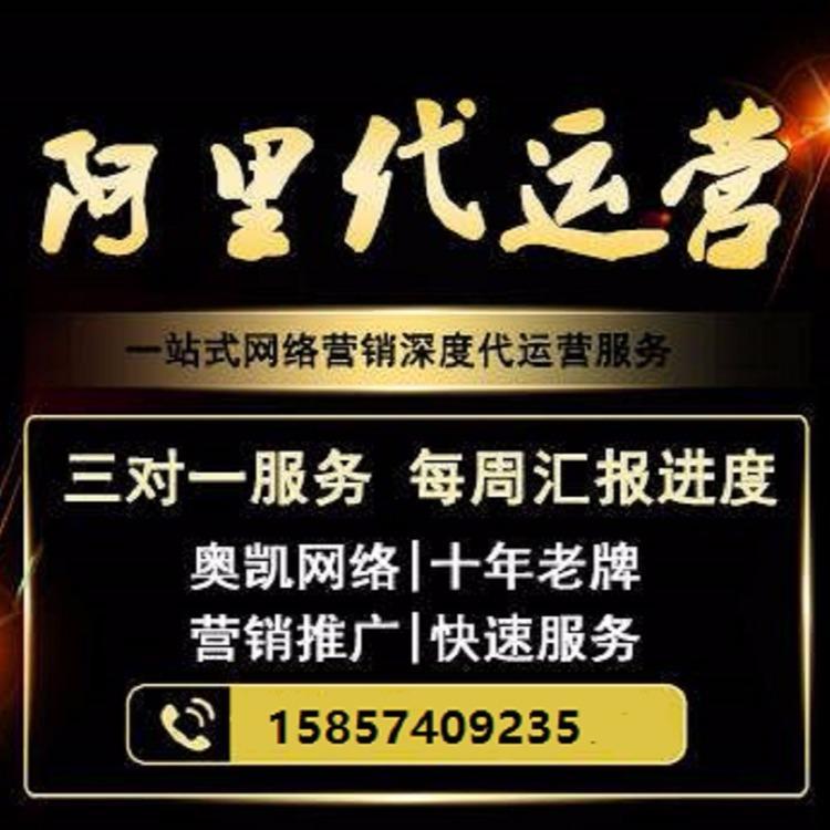 宁波奥凯网络 工厂做阿里巴巴托管 1688诚信通代运营